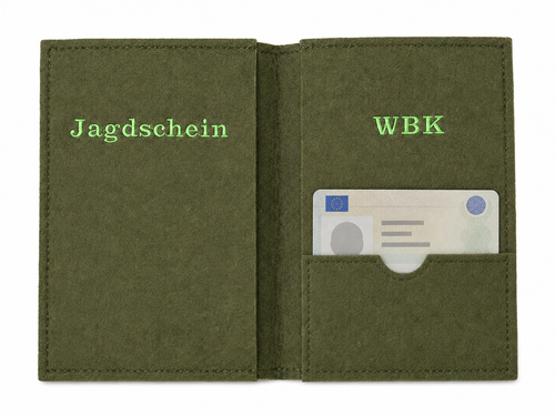 Waidwerk Jagdscheinetui